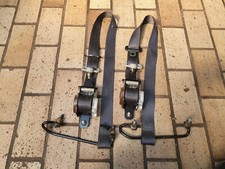 RARE set front black seat belts edm OEM Honda CIVIC EJ9 EK3 EK4 EK9 96-00