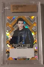 JOHN CUSACK 1/1 2022 Leaf Pop Century One of One Pre-Production Proof  ID:125610
