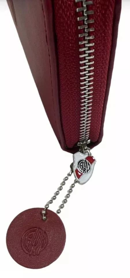 Billetera Clubes Argentinos. Licencia Oficial. CARPA River Plate. Cuero Sintético Foto 3 de 4