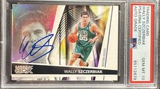 2006 Topps Luxury Box Wally Szczerbiak Signed Autographed Basketball Card Psa A