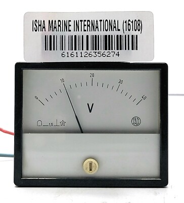 Seci 0-40V Direct Input Voltmeter 16108