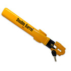 Steering Wheel Lock Twin Bar Double Barrel Steering Wheel Anti-Theft Lock