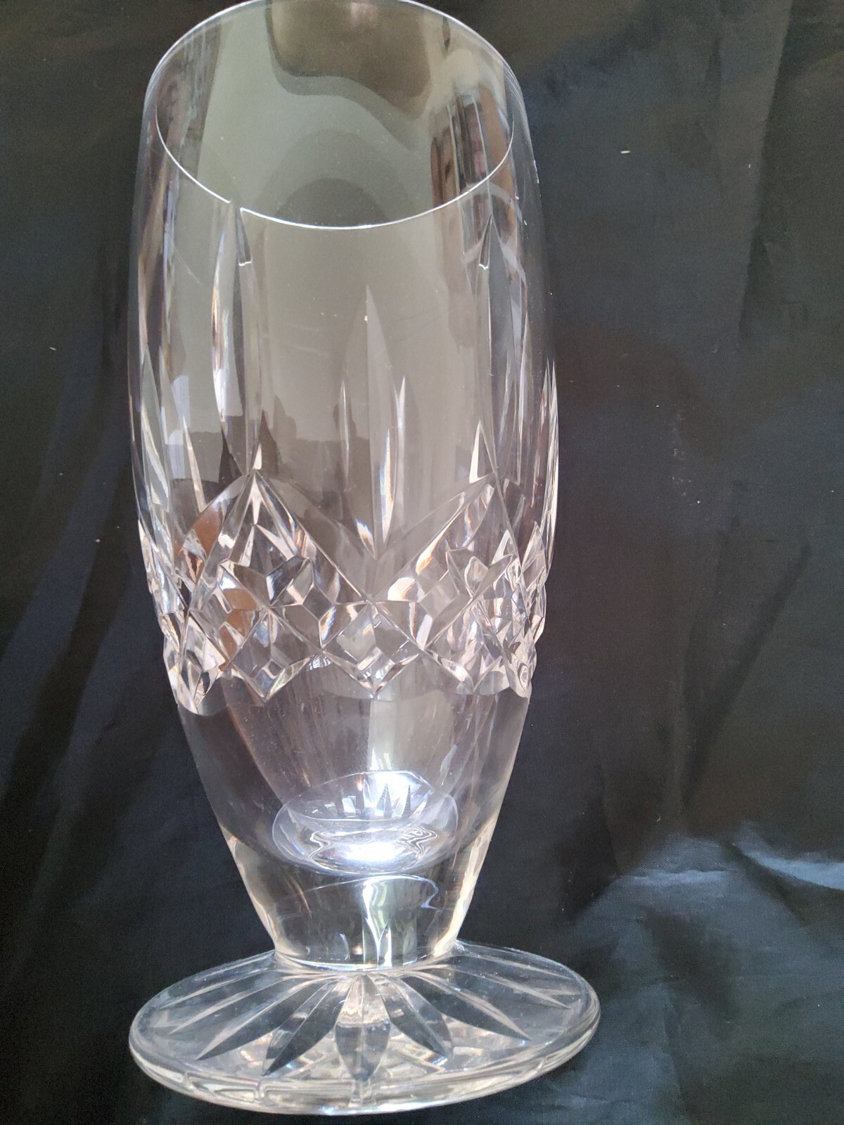 Waterford Lismore Crystal Stemmed Iced Tea Glass 6 1/2" Tall eBay