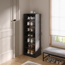 Entrance Shoe Cabinet Rack High Narrow Vertical Corner Modern Shoe Rack Standing