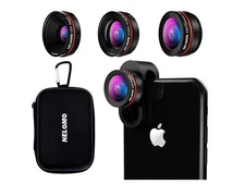 NELOMO Universal Professional HD Camera Lens Kit for iPhone XR XS X/8/7Plus/7/6s