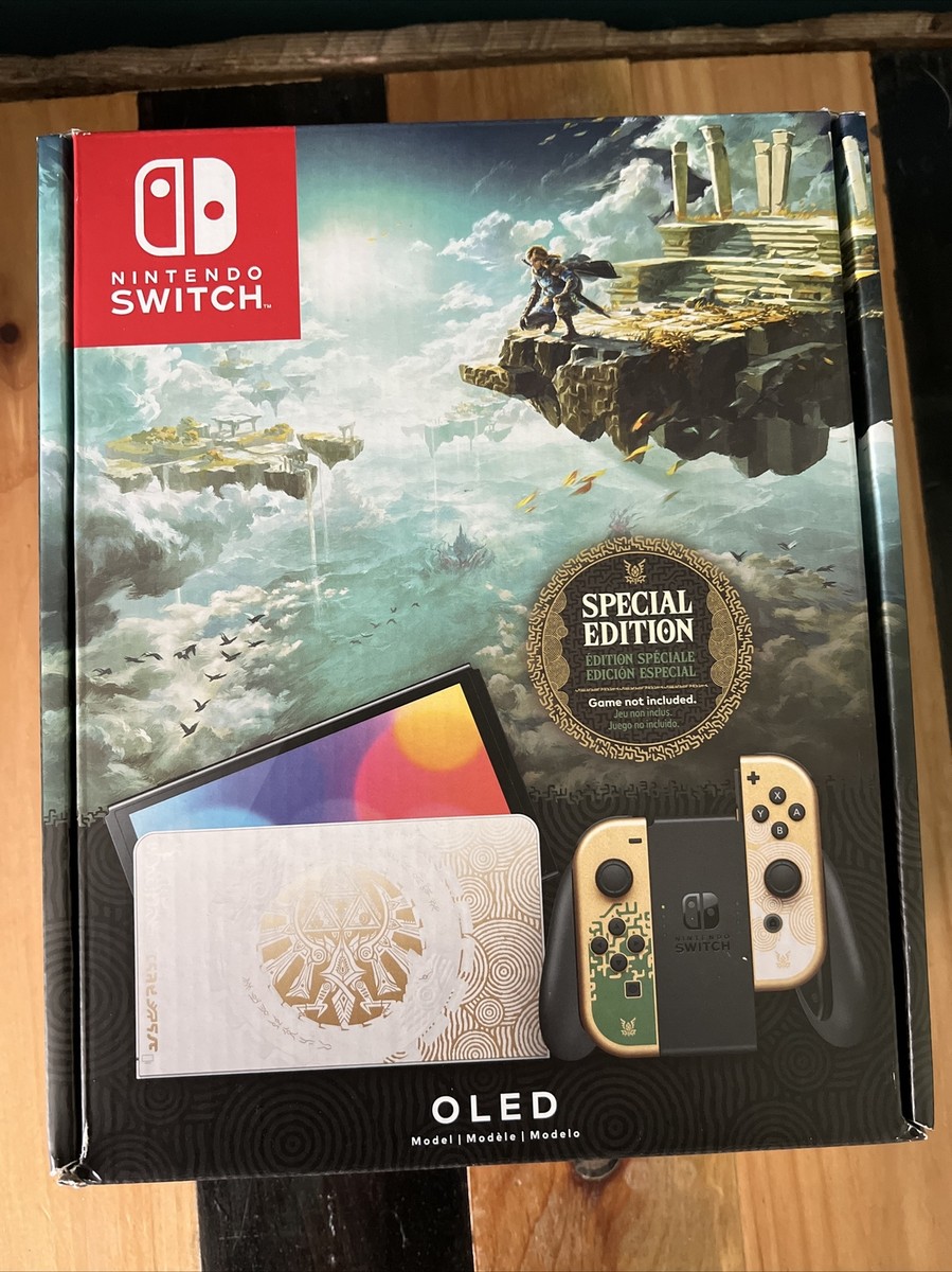 Zelda Tears of the Kingdom console controller limited edition case