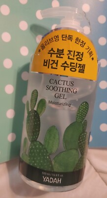 YADAH Cactus Soothing Gel 500mL Expires April 11, 2026