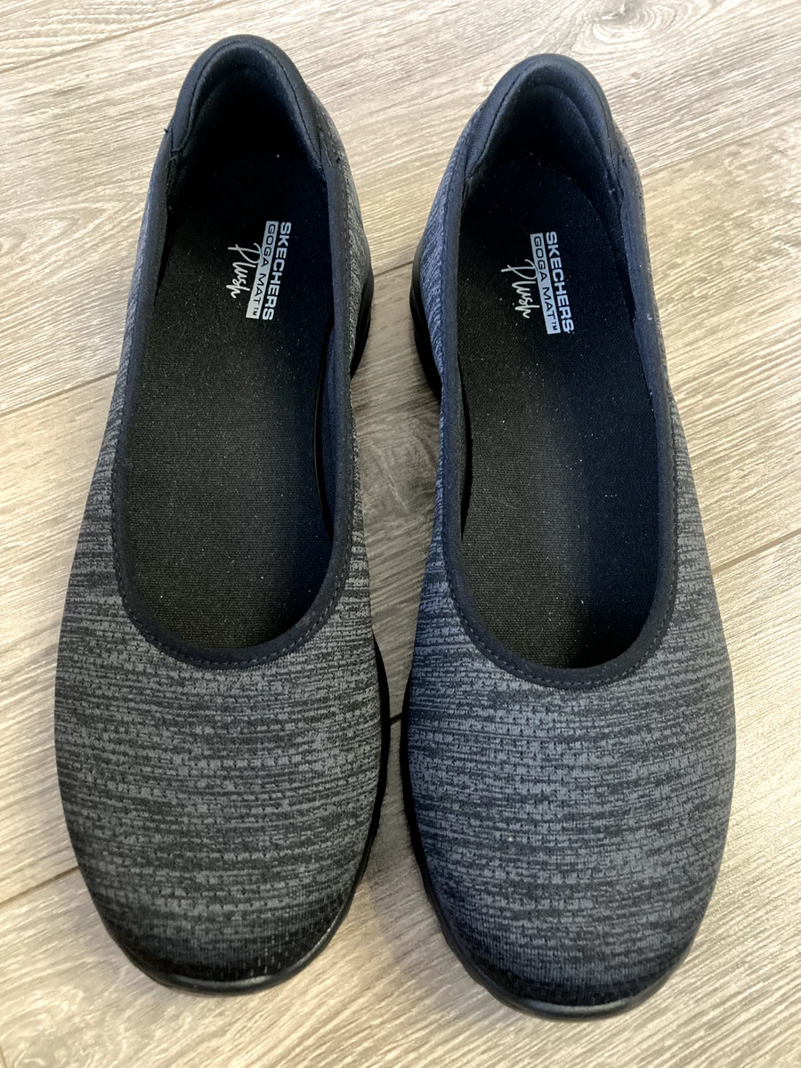 Skechers goga best sale mat slip ons