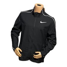 Nike Dri-FIT Men's Woven Training Jacket DM6619-013 size Large  Black 
