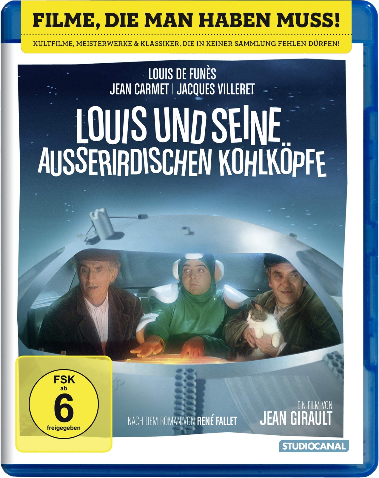 Louis und seine außerirdischen Kohlköpfe - Louis de Funes (Blu-ray)