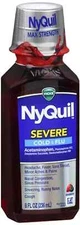 SM Nyquil Liq Berry Severe Cold/Flu 8oz (3 Pack)