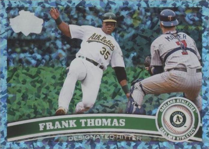 2011 Topps Update Series - SP Legend Variation Frank Thomas #US42