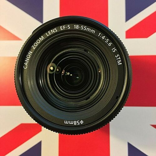 - Canon EF S 18-55mm F/4-5.6 Lens IS STM