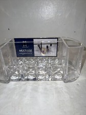 Maison Home Cosmetic Storage Box Desktop Organizer Vanity Tray Acrylic