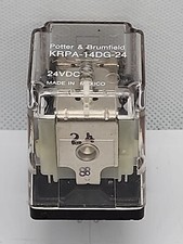 Lot of 3 - Potter & Brumfield Relay Time Delay KRPA-14DG-24 [RC 7-2] - Fire Alarm Part