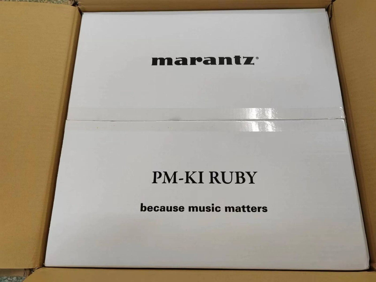 NOS Marantz PM-K1 Ruby Signature Integrated Amplifier (Gold) 230V