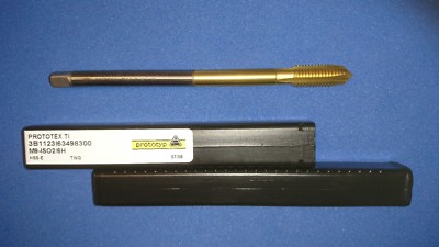 Gewindebohrer M9 prototyp Durchgang lang 