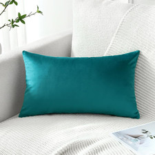 Luxury Velvet Pillow Covers Decorative Rectangle Pillowcases Soft Solid Cushion