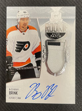 2022-23 UPPER DECK THE CUP BOBBY BRINK #198 ROOKIE AUTO PATCH #ed 161/249