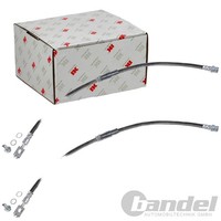 2X NK Bremsschlauch BremsschlÄUche SchlÄUche 585Mm Vorne Passend FüR VW Caddy