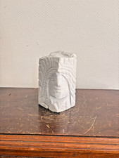 Ancien Sculpture Pierre Gré Totem Indien Amérindien