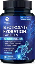 Electrolytes Supplement - 6-in-1 Advanced Hydration Complex with Sodium Chloride