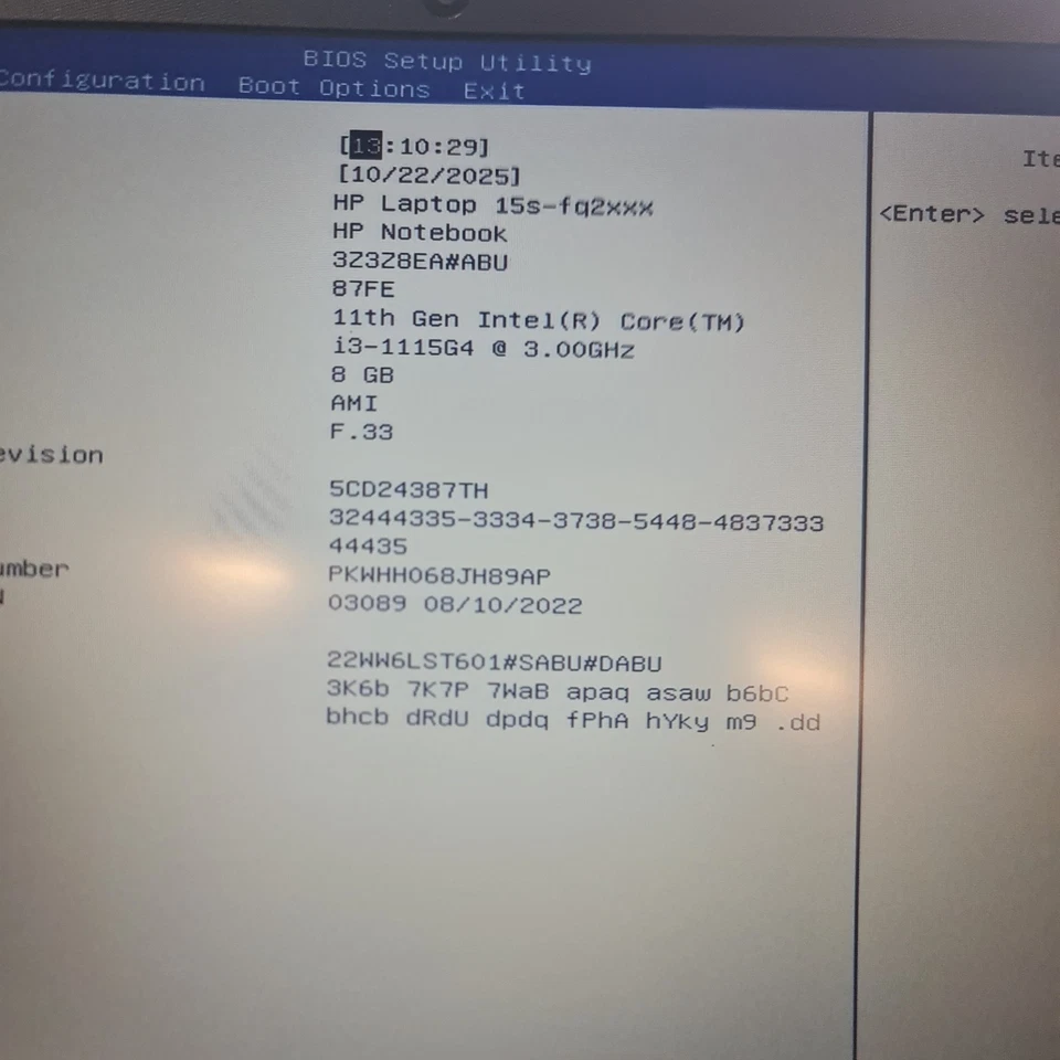 HP 15s-fq2039na 15.6" FHD Intel i3 11th Gen 8GB 120GB WIN 11 - Image 2 of 4