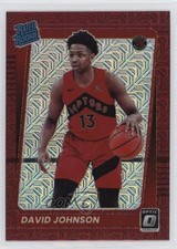 2021-22 Panini Donruss Optic Rated Rookie Choice Prizm David Johnson #193 0r5l