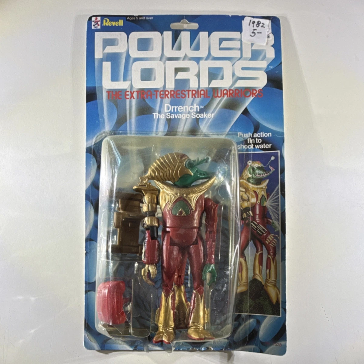 Figurine Arkus Power Lords - Revell 1982 - Blister D'origine - Occasion
