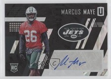 2017 Panini Unparalleled Class of Rookie 37/49 Marcus Maye #286 Auto 0q3