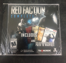 Red Faction Complete PC DVD Red Faction 2, Guerrilla, Armageddon, Path To War