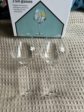 Habitat Portofino 2 Gin Glasses Still In Box Never Used Excellent Condition