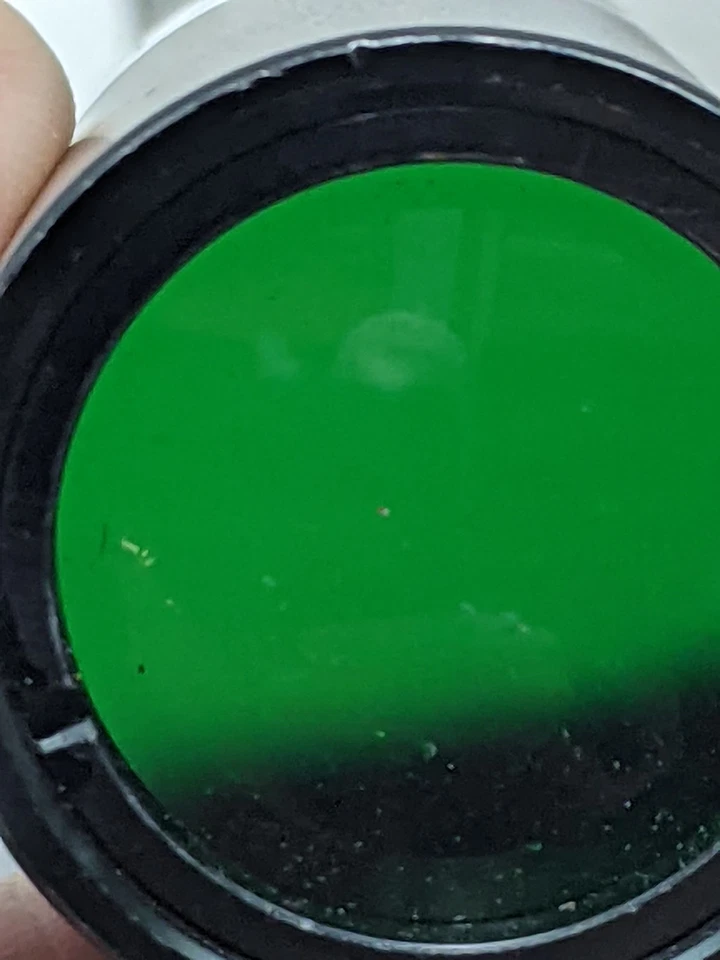 Nikon Comparador Óptico Tubo Centrado 31mm x 66mm Filtro Verde Lote 2 Foto 2 de 4