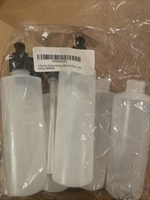 8 oz empty Clear Dispensing plastic bottle w/lotion pump Pack of 6 Impresa