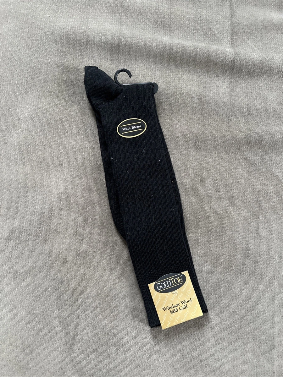 gold toe wool dress socks Men's Over the Calf Moisture Control Fashion Socks (Pack of 3) by Gold Toe main image 1