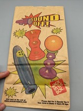 2005 jack in the box Kids Meal paper bag Promo Meal