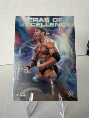 2026 Topps Chrome WWE Eras of Excellence Batista Insert ERA-38 Wrestling