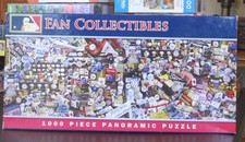FAN COLLECTIBLES - BASEBALL - Complete - MASTER PIECES PANORAMIC PUZZLE
