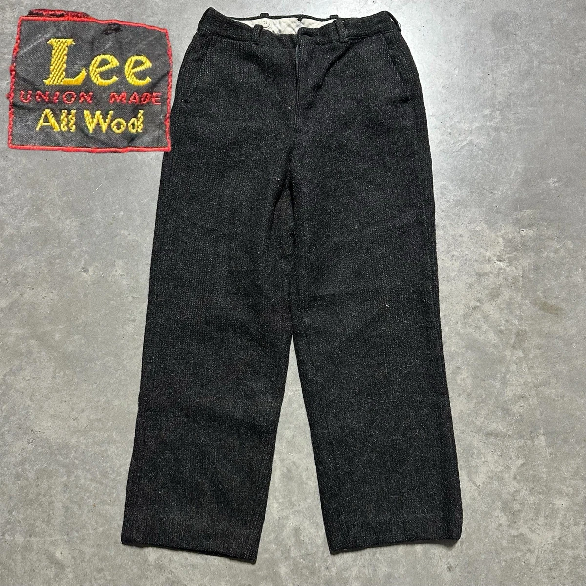 34 Inseam 100% Wool Vintage Pants for Men for sale | eBay