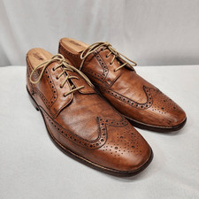 Cole Haan Morris Wingtip Oxford Men's Dress Shoe Size 10.5 M Brown Lace-up