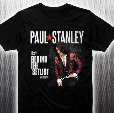 hot! Paul Stanley kissmas Band Black Cotton Shirt FULL size S-5XL HT539