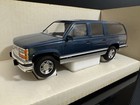 1994 Chevrolet Suburban LT Blue Silver 1/24 Bank By Brookfield Collectors