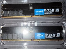 64GB Kit (2x32GB) Crucial DDR5 5200MHz Desktop Memory CT32G52C42U5