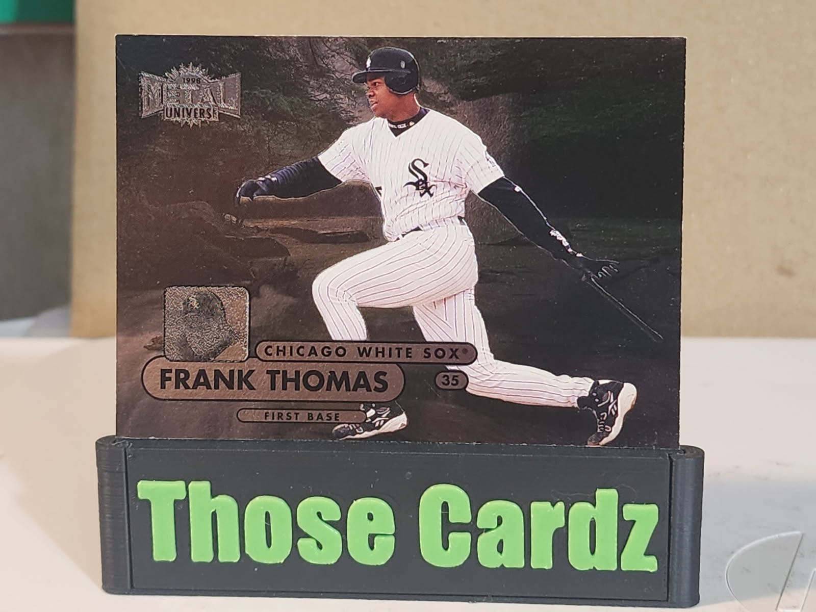 1998 Fleer Metal Universe #175 Frank Thomas