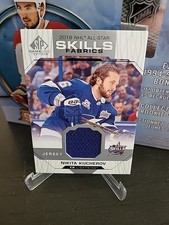 18-19 UD SP Game Used All-Star Skills Fabrics Nikita Kucherov #AS-NK Lightning 
