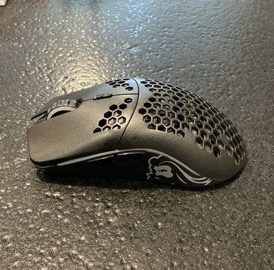 Glorious Model O Wired Optical Gaming Mouse 12000 DPI 6-Button Black NO CORD