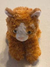 Aurora Plush 6" Kitty Cat Orange Stripes