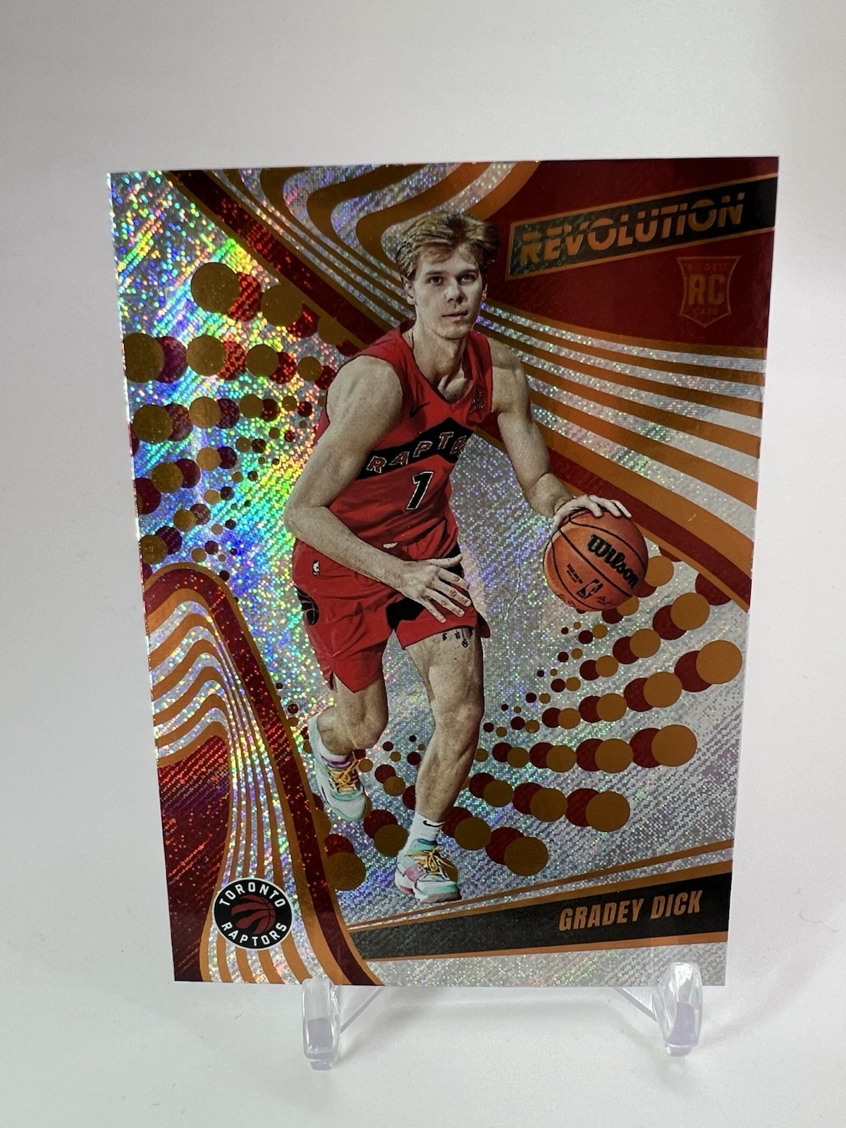 2023-24 Panini Revolution Basketball #110 Gradey Dick Rookie RC - Raptors