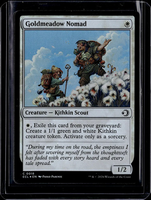 #ad #ad Goldmeadow Nomad 18 Foil ECL NM MTG Magic the Gathering $1.99