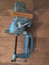 Vintage Portable Colbert Cast Iron PANAVISE Vise With Tilting / Swivel Base